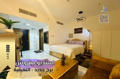 Apartment - Studio - 1 Bathroom for rent in Sheikh Jaber Al Sabah Street - Al Naimiya - Al Nuaimiya - Ajman