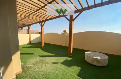 Terrace image for: Villa - 4 Bedrooms - 4 Bathrooms for rent in Mohamed Bin Zayed Centre - Mohamed Bin Zayed City - Abu Dhabi, Image 1
