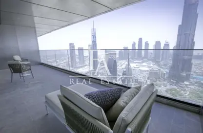 شقة - 4 غرف نوم - 6 حمامات للايجار في بريدج سكاي - برج خليفة - دبي وسط المدينة - دبي