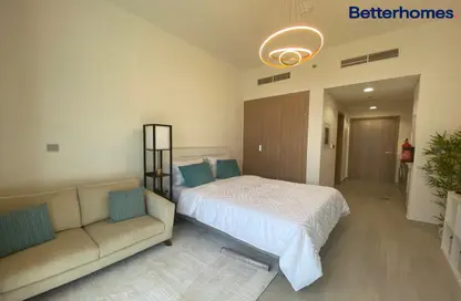 Room / Bedroom image for: Apartment - 1 Bathroom for rent in Azizi Riviera 20 - Meydan One - Meydan - Dubai, Image 1