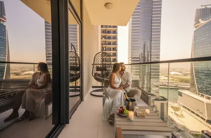 Apartment - 1 Bedroom - 1 Bathroom for rent in Zada Tower - Business Bay - Dubai