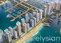 Apartment - 1 bedroom - 2 bathrooms for sale in Grand Bleu Tower 1 - EMAAR Beachfront - Dubai Harbour - Dubai