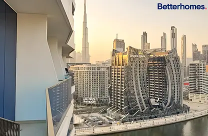 Balcony image for: Apartment - 2 Bedrooms - 2 Bathrooms for sale in Waves Tower - Business Bay - Dubai, Image 1