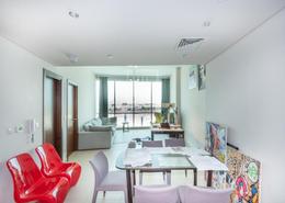Living / Dining Room image for: Apartment - 1 bedroom - 2 bathrooms for sale in Hilliana Tower - Acacia Avenues - Al Sufouh - Dubai, Image 1