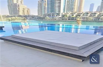Pool image for: Apartment - 1 Bedroom - 1 Bathroom for rent in No.9 - Dubai Marina - Dubai, Image 1