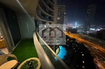 Apartment - 1 Bedroom - 2 Bathrooms for rent in Burj Vista 1 - Burj Vista - Downtown Dubai - Dubai