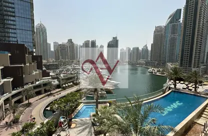 Apartment - 2 Bedrooms - 3 Bathrooms for rent in Damac Heights - Dubai Marina - Dubai