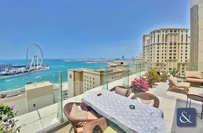 Terrace image for: Apartment - 2 Bedrooms - 3 Bathrooms for sale in Shams 1 - Shams - Jumeirah Beach Residence - Dubai, Image 1