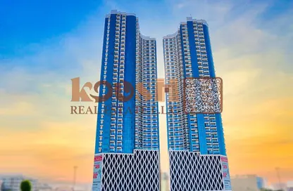 شقة - غرفة نوم - 2 حمامات للبيع في برج الواحة - الراشدية 1 - الراشدية - عجمان شقة - غرفة نوم - 2 حمامات للبيع في برج الواحة - الراشدية 1 - الراشدية - عجمان