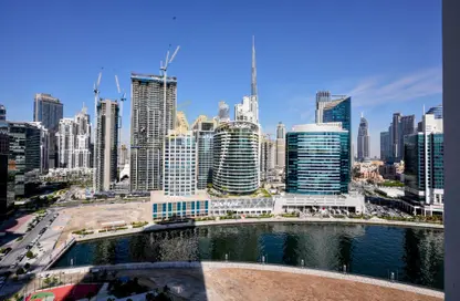 شقة - 1 حمام للايجار في بنينسولا ثري - بنينسولا - الخليج التجاري - دبي