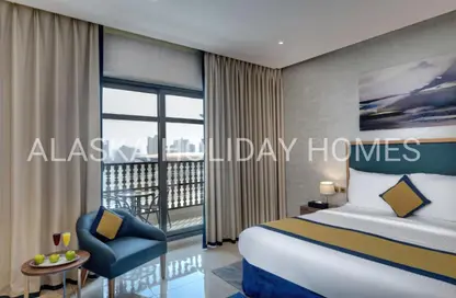 Apartment - Studio - 1 Bathroom for rent in Suha Park Hotel Apartments - Culture Village - Dubai