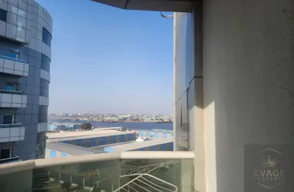 شقة - غرفة نوم - 2 حمامات للبيع في أورينت تاور 1 - أورينت تاور - البستان - عجمان