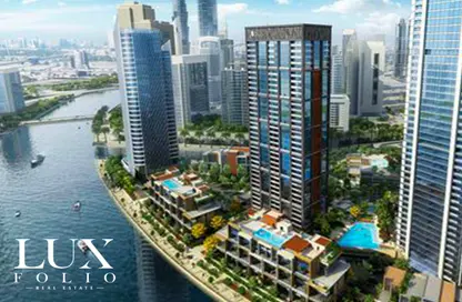 Duplex - 3 Bedrooms - 5 Bathrooms for sale in Peninsula Five - Peninsula - Business Bay - Dubai