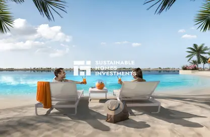 Pool image for: Apartment - 1 Bathroom for sale in Gardenia Bay - Yas Island - Abu Dhabi, Image 1