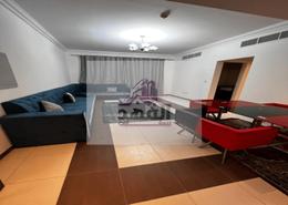 صورةغرفة المعيشة / غرفة الطعام لـ: شقة - 2 غرف نوم - 2 حمامات للكراء في ذا ايكون جازا 2 - الراشدية 3 - الراشدية - عجمان, صورة 1