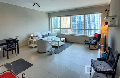 Apartment - 1 Bedroom - 2 Bathrooms for rent in Marina Quays West - Marina Quays - Dubai Marina - Dubai