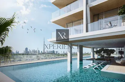 شقة - 2 غرف نوم - 3 حمامات للبيع في بن غاطي إيفوري - الجداف - دبي