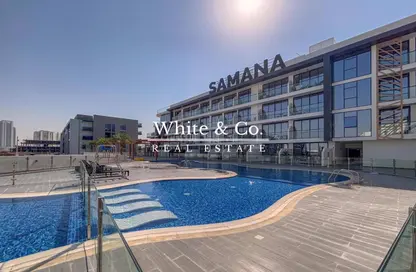 Apartment - Studio - 1 Bathroom for rent in Samana Golf Avenue - Dubai Studio City - Dubai