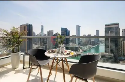 Apartment - 1 Bedroom - 2 Bathrooms for rent in Bay Central East - Bay Central - Dubai Marina - Dubai