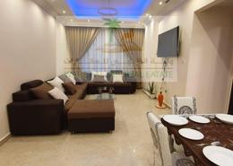 Living / Dining Room image for: Apartment - 1 bedroom - 2 bathrooms for rent in Al Rashidiya Towers - Ajman Downtown - Ajman, Image 1
