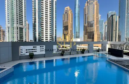 Apartment - 2 Bedrooms - 2 Bathrooms for rent in Skyview Tower - Dubai Marina - Dubai