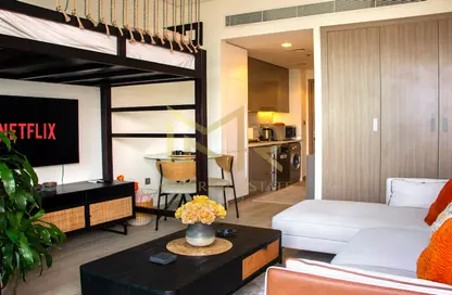 Apartment - Studio - 1 Bathroom for rent in Farhad Azizi Residence - Al Jaddaf - Dubai