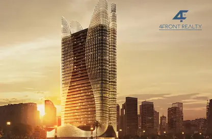 شقة - غرفة نوم - 2 حمامات للبيع في بن غاطي سكاي هول - الخليج التجاري - دبي