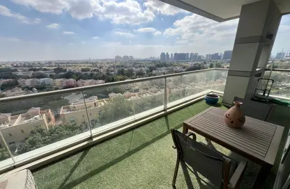شقة - 2 غرف نوم - 3 حمامات للايجار في برج ميداليست - مدينة دبي الرياضية - دبي