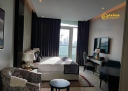 صورةغرفة- غرفة النوم لـ: Studio - 1 حمام للكراء في برج أبر كريست - دبي وسط المدينة - دبي, صورة 1