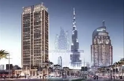 شقة - غرفة نوم - 2 حمامات للبيع في برج رويال - دبي وسط المدينة - دبي