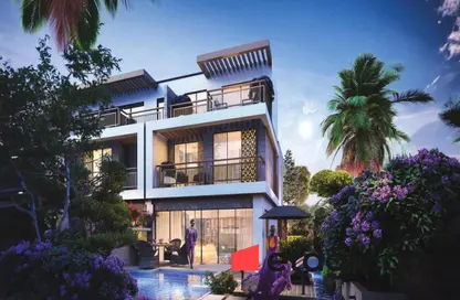 تاون هاوس - 4 غرف نوم - 4 حمامات للبيع في فيوليت 2 - فيوليت - داماك هيلز 2 - دبي