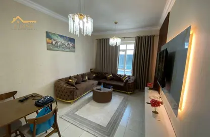 Apartment - 1 Bedroom - 2 Bathrooms for rent in Jasmine Towers - Garden City - Ajman