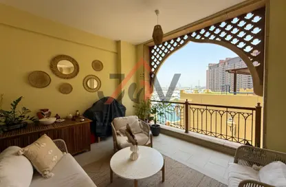 Apartment - 2 Bedrooms - 3 Bathrooms for rent in Marina Residences 5 - Marina Residences - Palm Jumeirah - Dubai