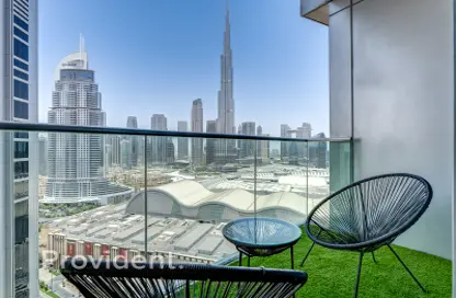 Apartment - 1 Bedroom - 2 Bathrooms for rent in The Address Residence Fountain Views 1 - The Address Residence Fountain Views - Downtown Dubai - Dubai