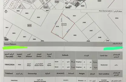 Land - Studio for sale in Al Zaheya Gardens - Al Zahya - Ajman