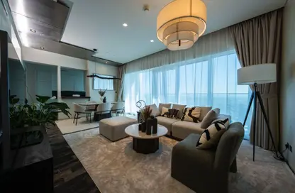 Apartment - 3 Bedrooms - 5 Bathrooms for rent in Damac Heights - Dubai Marina - Dubai