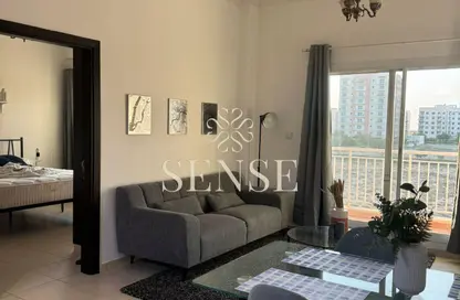 Apartment - 1 Bedroom - 1 Bathroom for rent in Mazaya 27 - Queue Point - Liwan - Dubai Land - Dubai
