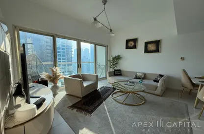 Apartment - 1 Bedroom - 2 Bathrooms for sale in Marina View Tower A - Marina View - Dubai Marina - Dubai