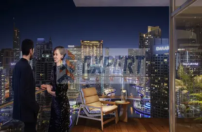 Apartment - 3 Bedrooms - 4 Bathrooms for sale in Marina Shores - Dubai Marina - Dubai