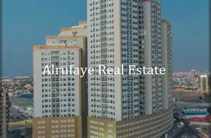 شقة - غرفة نوم - 2 حمامات للبيع في C1 برج - أبراج لؤلؤة عجمان - عجمان وسط المدينة - عجمان