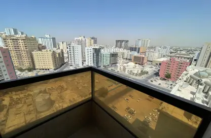 شقة - 2 غرف نوم - 2 حمامات للايجار في برج النعيمية 1 - أبراج النعيمية - النعيمية - عجمان
