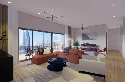 Apartment - 3 Bedrooms - 4 Bathrooms for rent in Boulevard Point - Downtown Dubai - Dubai
