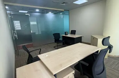 Business Centre - Studio - 2 Bathrooms for rent in The Prime Tower - Business Bay - Dubai