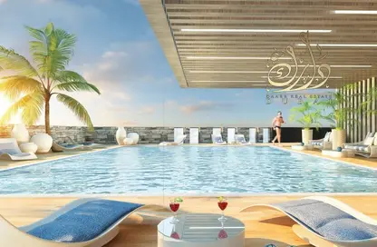 صورة لـ حوض سباحة شقة - 1 حمام للبيع في برج بلو ويفز - مجمع دبي ريزيدنس - دبي ، صورة رقم 1