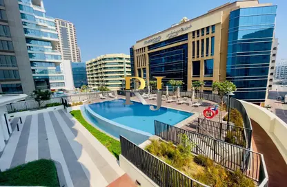 Apartment - 2 Bedrooms - 3 Bathrooms for rent in The Waves Residences - Mankhool - Bur Dubai - Dubai
