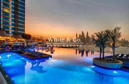 Apartment - 3 Bedrooms - 4 Bathrooms for rent in Oceana Adriatic - Oceana - Palm Jumeirah - Dubai