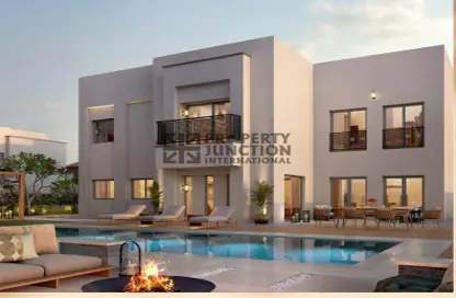 Pool image for: Villa - 5 Bedrooms - 7 Bathrooms for sale in Alreeman - Al Shamkha - Abu Dhabi, Image 1