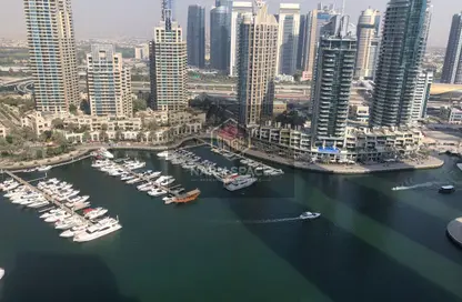 شقة - 2 غرف نوم - 2 حمامات للايجار في أيريس بلو - دبي مارينا - دبي