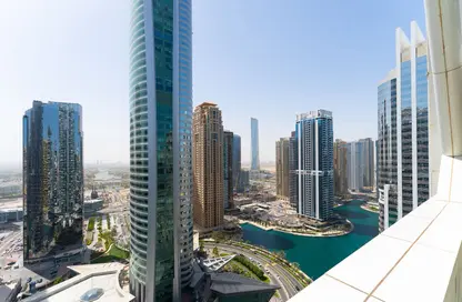 شقة - غرفة نوم - 2 حمامات للايجار في برج إنديجو - (JLT) مجمع D - أبراج بحيرة الجميرا - دبي