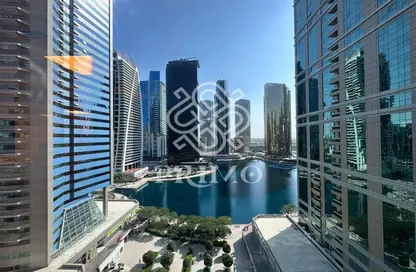 مكتب - استوديو - 1 حمام للايجار في ابراج سابا - (JLT) مجمع Q - أبراج بحيرة الجميرا - دبي